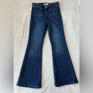 Celebrity Pink Dark Blue Flare Jeans